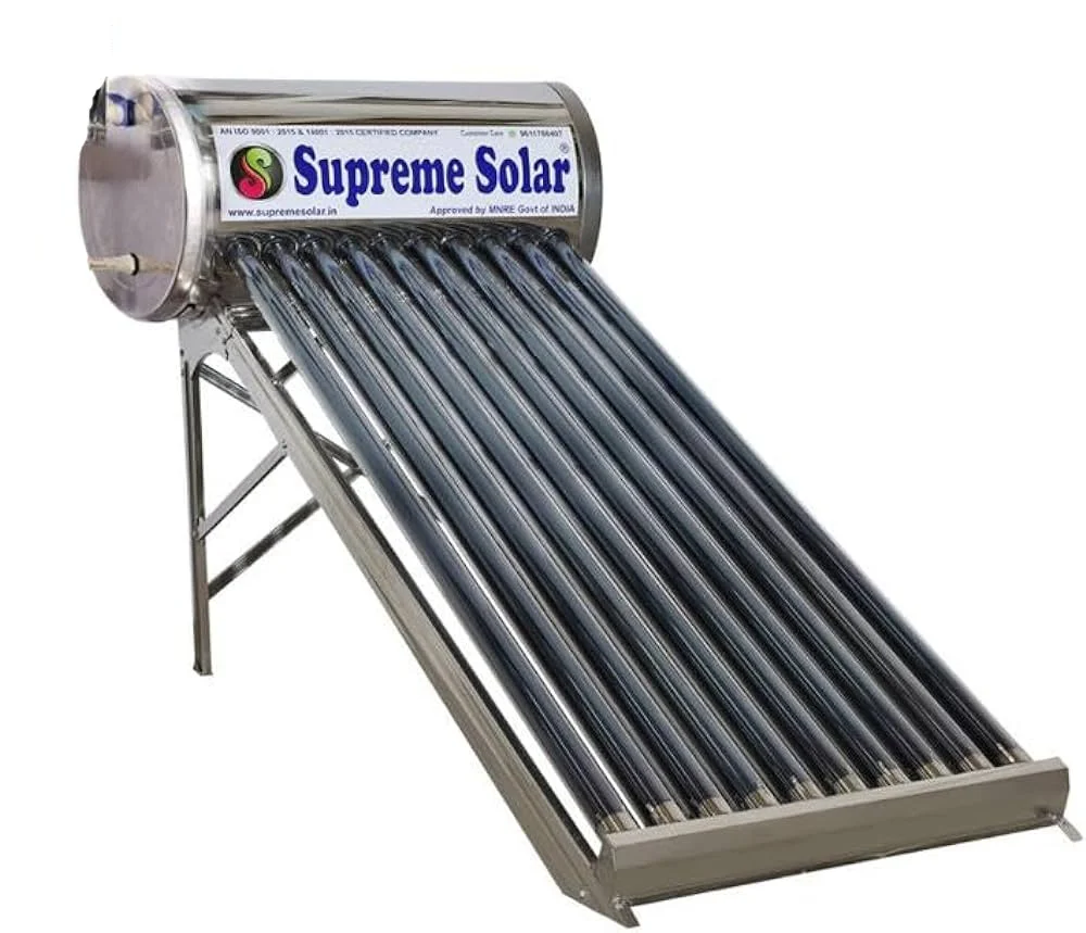 Supreme Steel Tank ETC Solar Water Heater