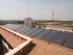 Kamal 5000 LPD MS Epoxy Coated Industrial Solar Water Heater with Heat Pump