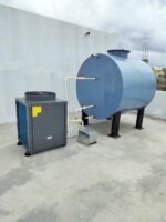 Kamal 3000L MS Epoxy Coated Heat Pump with Storage Tank