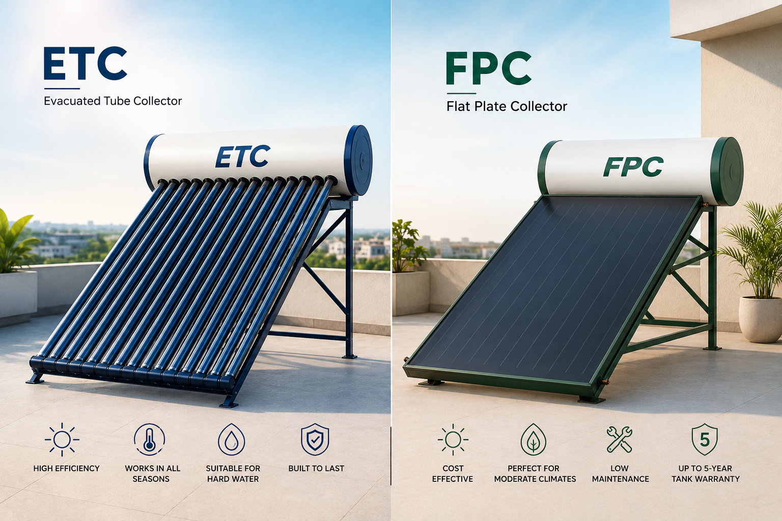 Solar Water Heaters