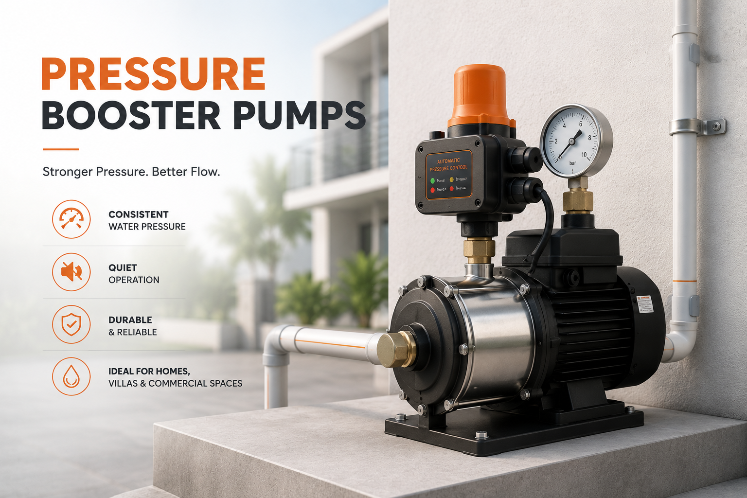 Pressure & Booster Pumps