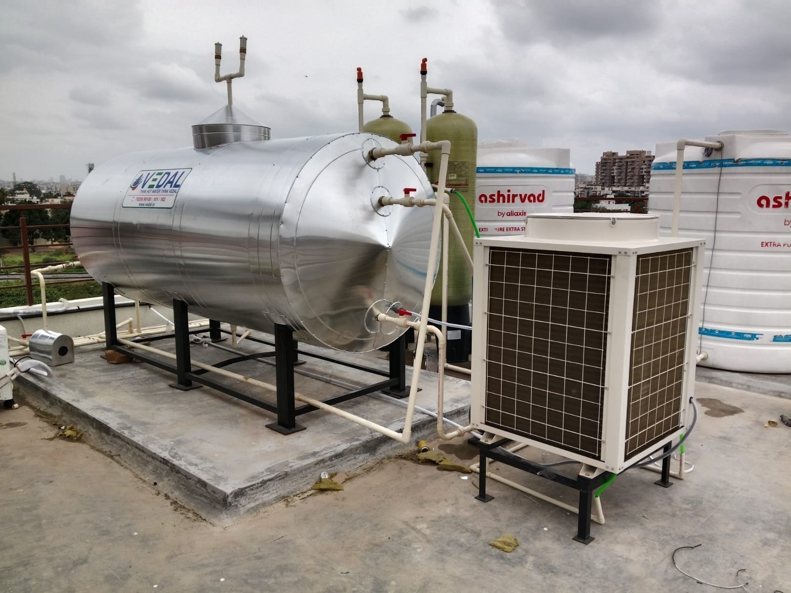 Vedal VET 3HP Heat Pump for Resorts